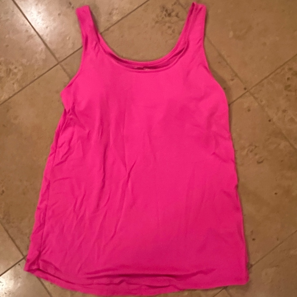 Lilly Pulitzer Vibrant Pink Tank Top
